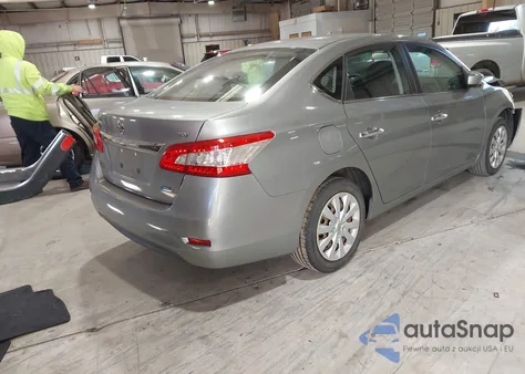 2014 Nissan Sentra Sv z USA, uszkodzony, nr VIN 3N1AB7AP5EY256752